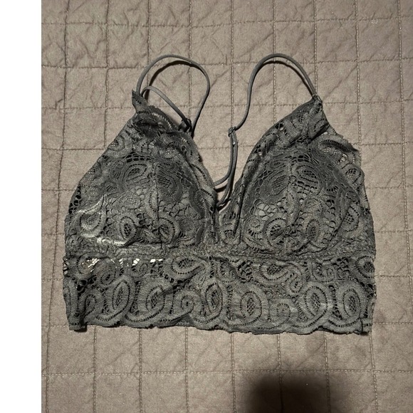 PINK Victoria's Secret Other - PINK Victoria's Secret Lace Bralette Black